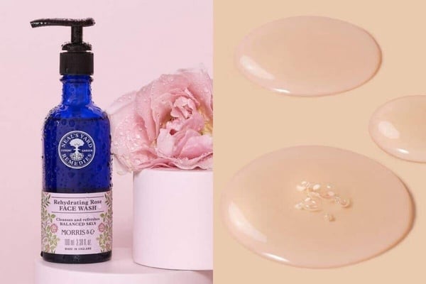 專櫃洗面乳推薦15：Neal's Yard Remedies 尼爾氏香芬庭園 玫瑰保濕潔顏露