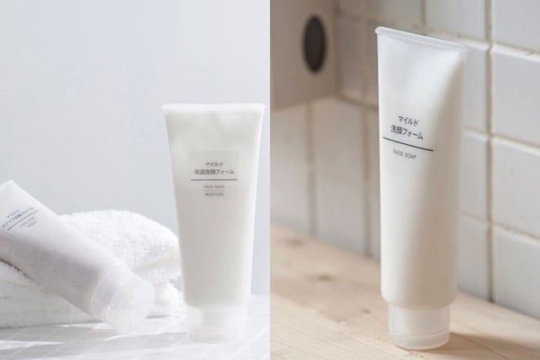 開架洗面乳推薦1：MUJI 無印良品 溫和洗面乳