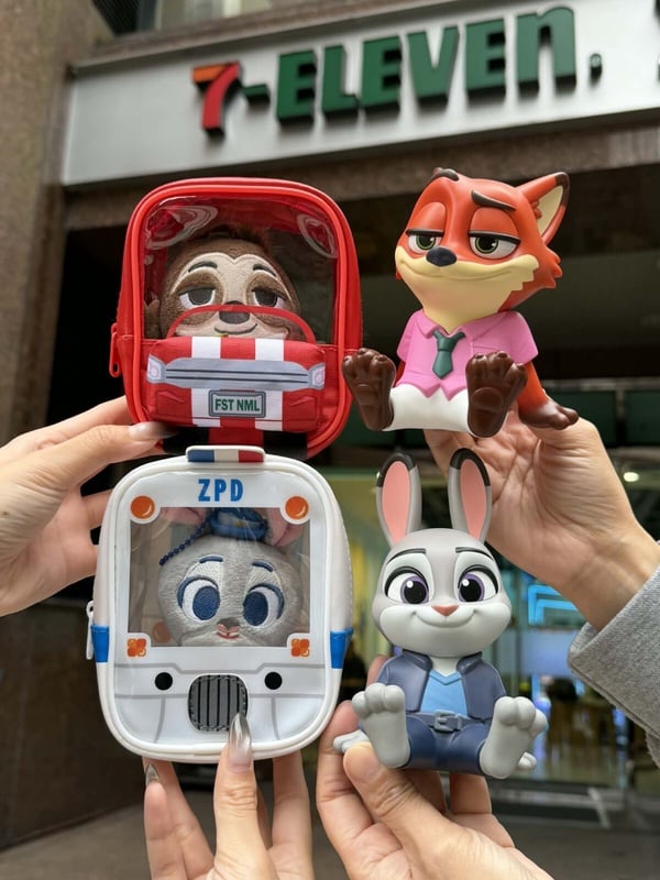 7-11「動物方城市2」集點！動物方城市Q版絨毛公仔盲盒、場景娃包、掛繩小包等30款看這
