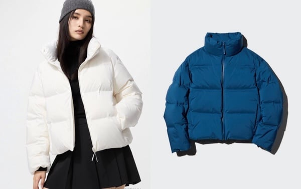 平價羽絨外套推薦2：UNIQLO 無縫羽絨短版外套