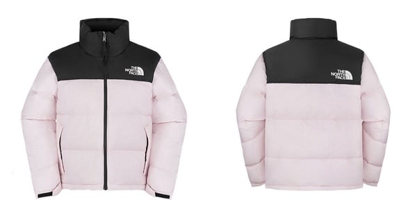 機能系羽絨外套推薦2：The North Face 經典1996女款白色DWR防潑水羽絨外套