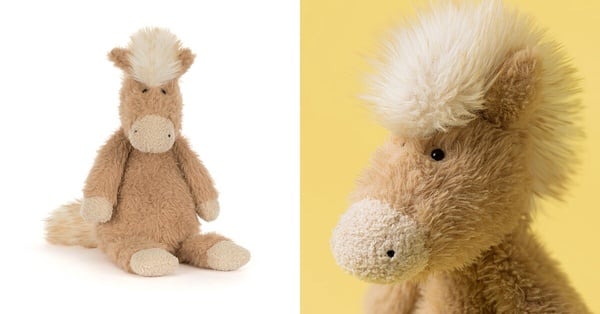 Jellycat 2026 年西洋情人節新品：坎特內小馬 Canterneigh Pony