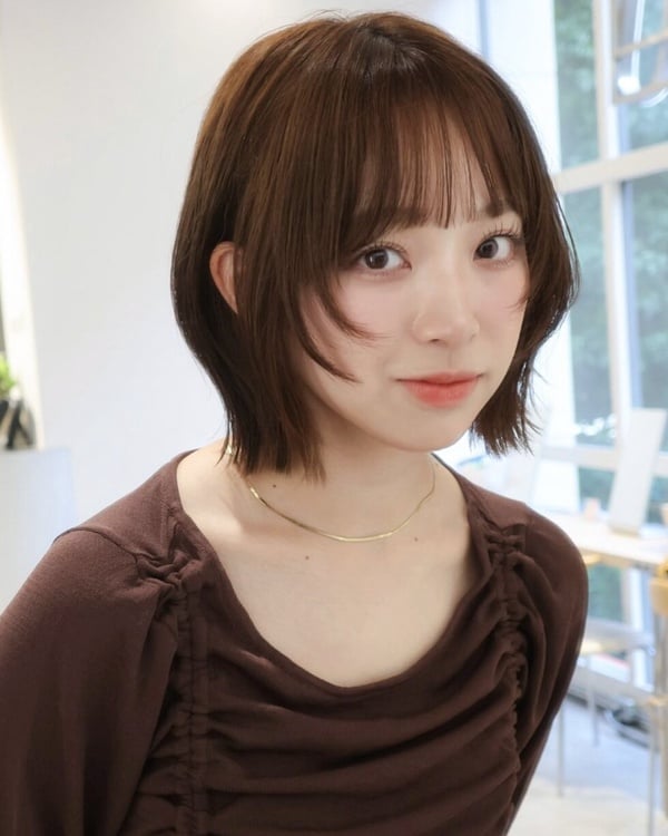 2026日系短髮推薦1：外翹髮尾