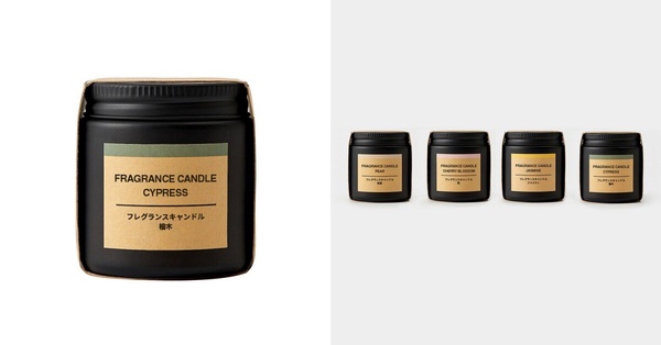 無印良品「300元內交換禮物」推薦：芬香蠟燭.檜木香味，NT$290