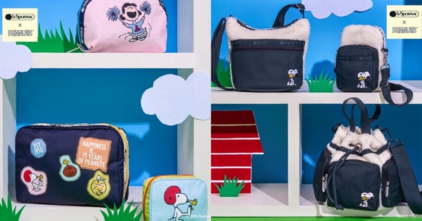 12月新品推薦：LeSportsac x PEANUTS™