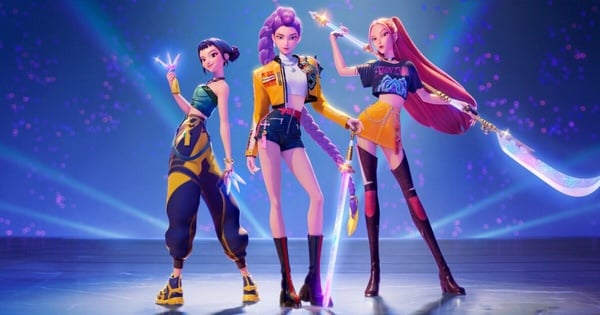Netflix動畫《Kpop獵魔女團》的宣傳圖，其主題曲Golden被視為年度歌曲獎的熱門競爭者