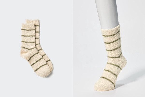 UNIQLO 「300元內交換禮物」推薦：HEATTECH毛絨長襪，NT$190
