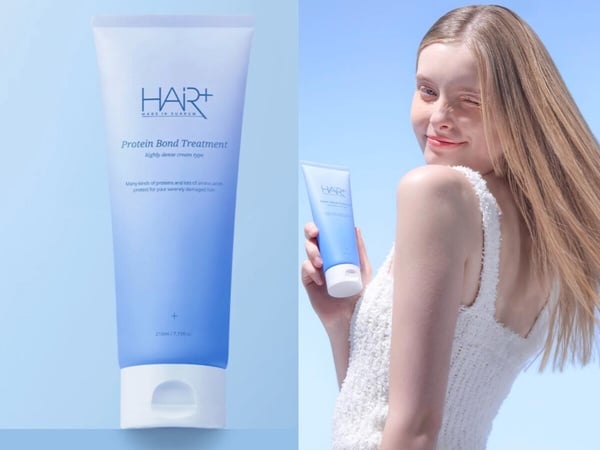 好評髮膜推薦1：Hair+ 水蛋白修復精華乳   
