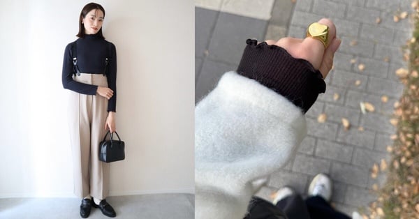 日本UNIQLO隱藏熱賣：超保暖 Heattech 羊絨混紡羅紋高領發熱衣，約NT$598
