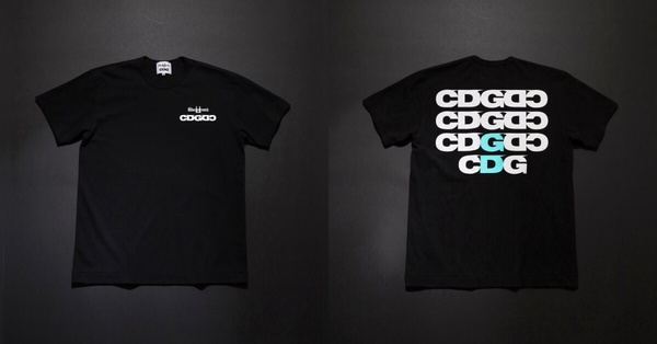 CDG x G-DRAGON雙 Logo短T，NT$3,980