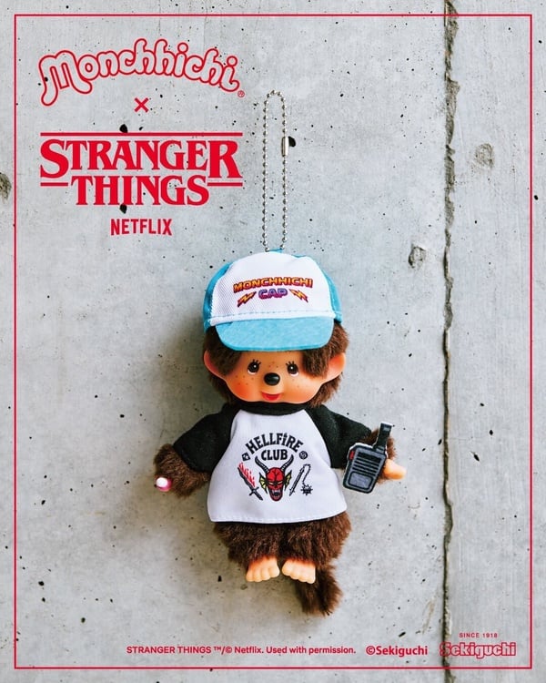 《怪奇物語》聯名推薦：蒙奇奇Monchhichi 