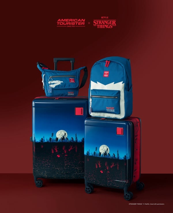 《怪奇物語》聯名推薦：American Tourister 