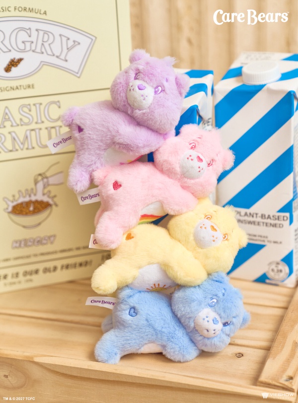 Care Bears 趴姿玩偶髮夾