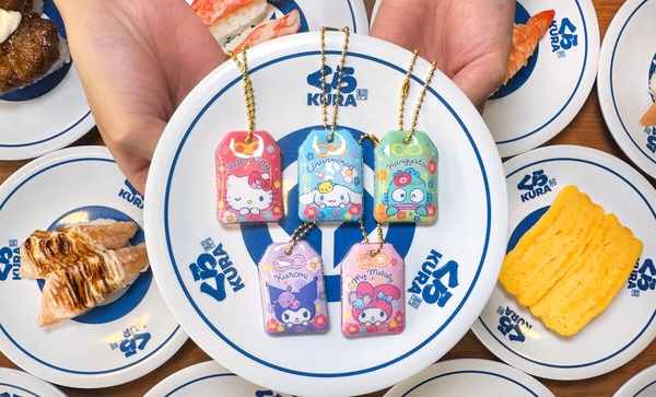 三麗鷗在藏壽司！藏壽司聯名三麗鷗15款扭蛋12/26開跑，加碼三麗鷗環保杯、頸枕必收