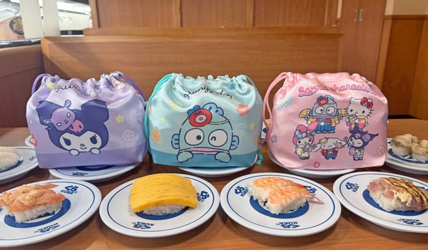三麗鷗在藏壽司！藏壽司聯名三麗鷗15款扭蛋12/26開跑，加碼三麗鷗環保杯、頸枕必收