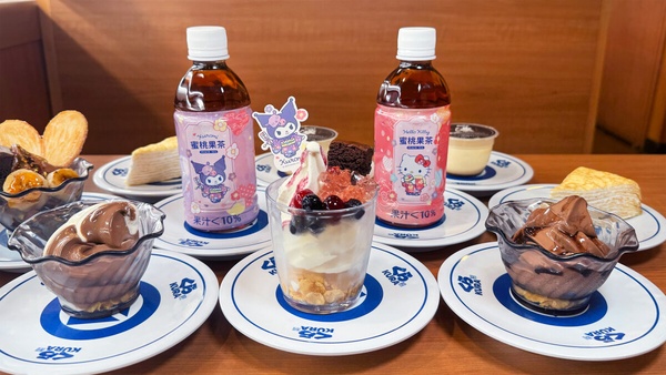 三麗鷗在藏壽司！藏壽司聯名三麗鷗15款扭蛋12/26開跑，加碼三麗鷗環保杯、頸枕必收