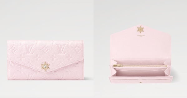LV 日本限定皮夾：Sarah 長夾