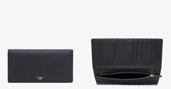 男生精品長夾推薦5：FENDI Selleria 皮夾，NT$24,200