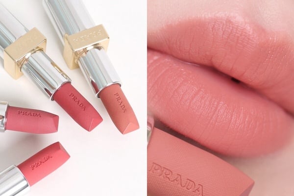 專櫃口紅推薦3：PRADA BEAUTY 革紋極霧唇膏