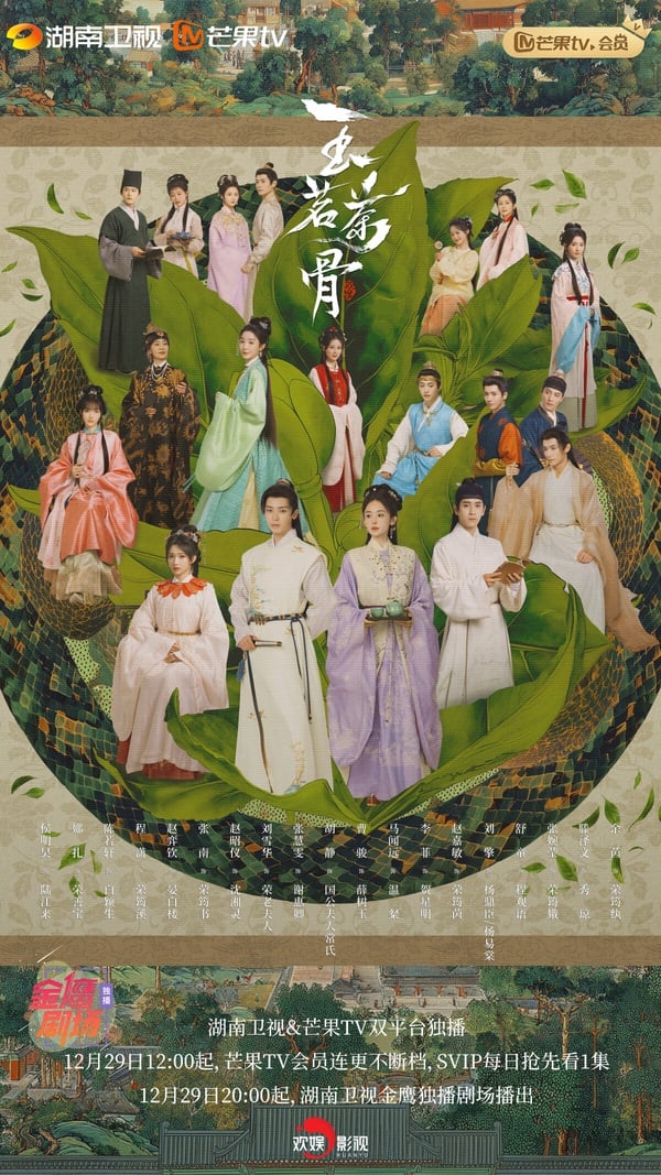 《玉茗茶骨》開播攻佔熱搜！全員大女主爽感滿點，侯明昊腹黑書生人設超心動