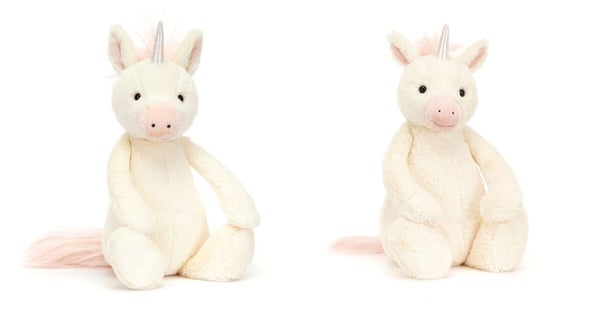 Jellycat 馬年必收玩偶：獨角獸 Bashful Unicorn