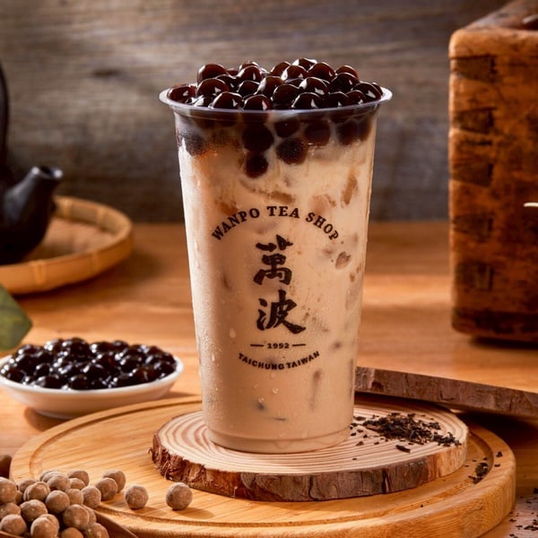 萬波經典波霸奶茶-Q彈大波霸搭配濃郁奶香珍奶推薦