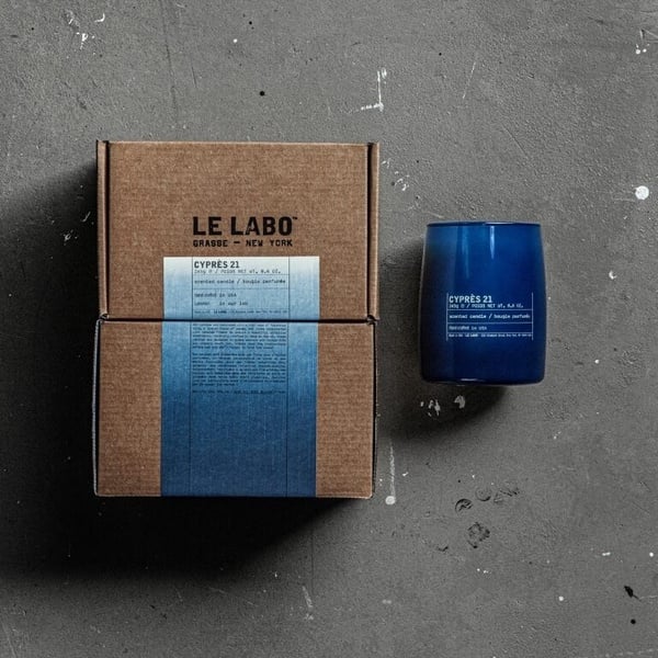 香氛蠟燭推薦7：Le Labo 絲柏21 藍染工藝特別版
