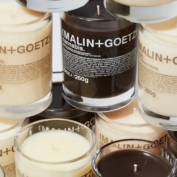 香氛蠟燭推薦13：(MALIN+GOETZ) 大麻草香氛蠟燭