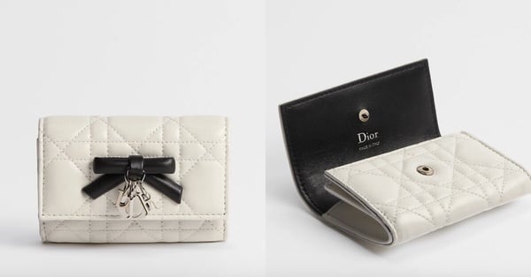 2026 Dior 必收短夾推薦：My Dior Glycine 錢包，NT$24,500 /NT$25,500 (撞色款）