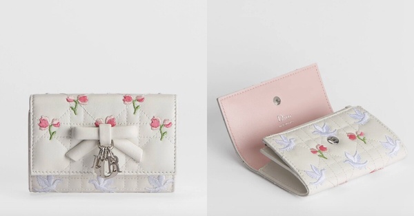 2026 Dior 必收短夾推薦：Dioramour My Dior Glycine 錢包，NT$30,000 /NT$29,000 (牛仔拼接款）
