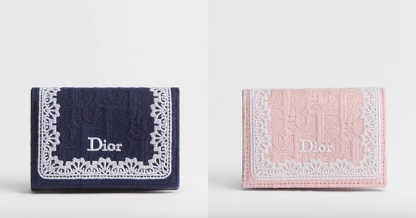 2026 Dior 必收短夾推薦：Oblique Glycine 錢包，NT$20,500