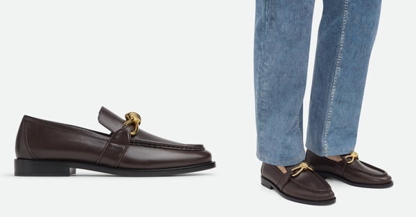 精品樂福鞋推薦4：Bottega Veneta Astaire 樂福鞋，NT$38,700