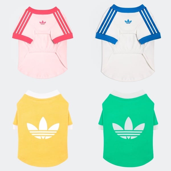 adidas Originals 三條線 T 恤(寵物款)，NT$1,090