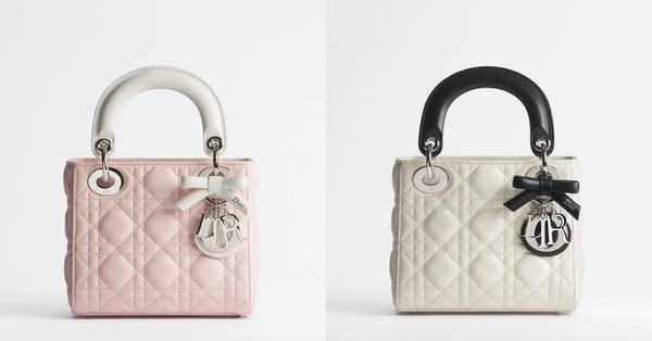 2026 Dior 新包推薦：Dior Or Lady Dior 附鏈帶迷你包，NT$190,000（Jisoo同款）