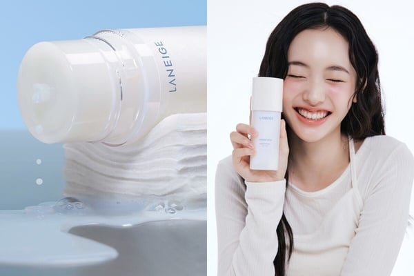 乾肌化妝水推薦2：LANEIGE 蘭芝 神經醯胺輕潤牛奶水