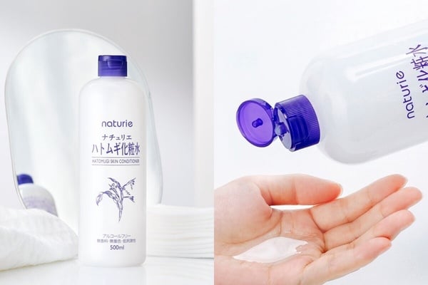 油肌、混合肌化妝水推薦6：naturie 薏仁清潤化妝水