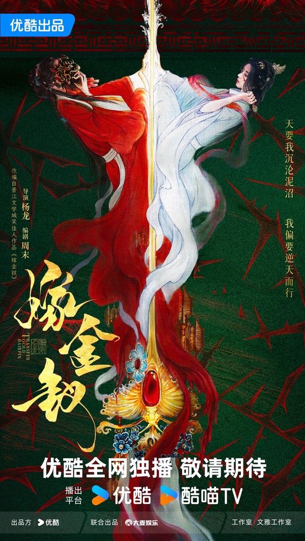 《嫁金釵》劇情講述魏嬈因家庭變故自幼被調換出府，為籌措養母治病費用代替假魏嬈嫁入陸府，並與甦醒後的男主角陸濯從相互試探到攜手共度，兩人在經歷身份危機和家族難關後終成眷屬，後共同投身保家衛國的邊境戰事，守護百姓安寧的故事。