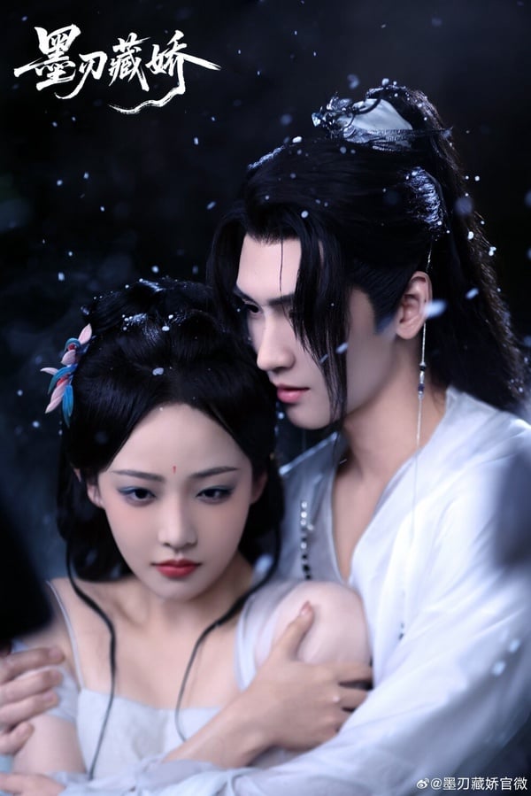 《墨刃藏嬌》劇情講述被流放七年的公主鳳漓以「妖君」身份回歸，在雀樓選奴時，意外選中了偽裝亡國太子雲湛，兩人表面互相利用，在權謀與刺殺中展開虛情與真心的故事。