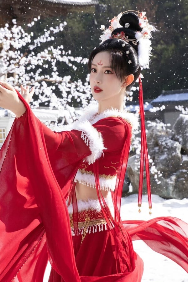 孟子義很適合演寵妃！孟子義本來就是走美豔型的路線，外型攻擊力十足，非常搶眼，孟子義的外型感覺能代入各種美豔型的妃子，演宮鬥劇肯定很帶感！
