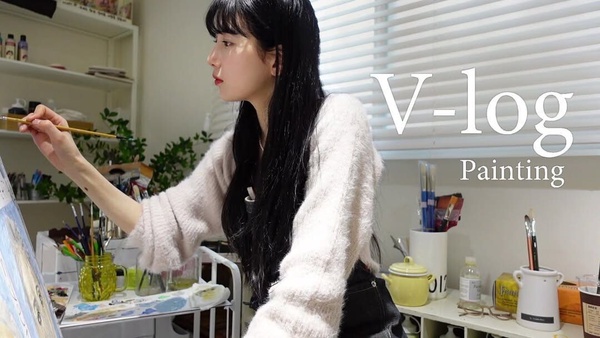 被演員耽誤的天才畫家！高允貞美術系出身，秀智畫功好神，她開畫展連宋慧喬都親臨支持