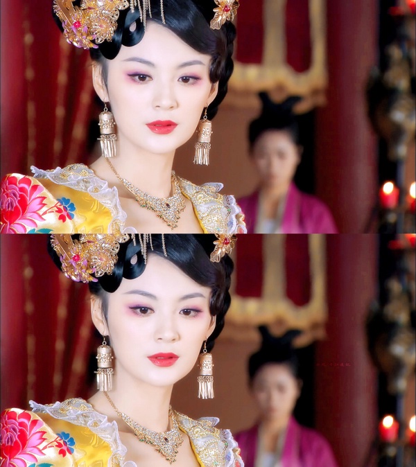 鄭兒也可以說很勵志吧！從胡皇后的婢女，變成北齊後主高緯寵妃，再變皇后。她也從單純可愛的少女變成腹黑心機女，經歷了流放、被強暴等事情，其實滿可憐的，而她的造型轉變超大，完全變個人！