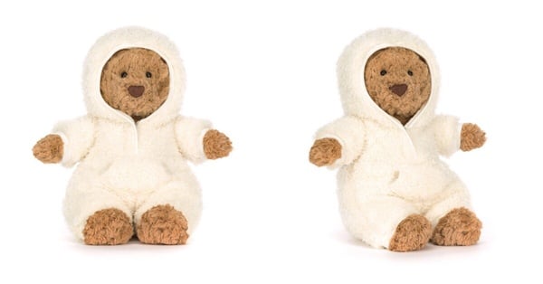 2026 Jellycat 新品：連身睡衣巴塞羅熊 Bartholomew Bear All-in-one Outfit