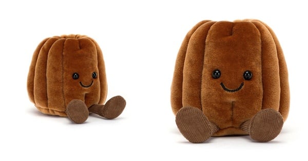 2026 Jellycat 新品：可麗露 Amuseables Carole Canelé 