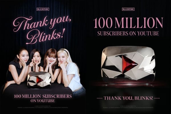 2026「Youtube訂閱數最高」Kpop團體TOP10！BLACKPINK訂閱破億創全球藝人新紀錄