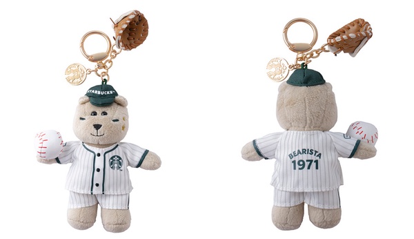 星巴克新品「WBC棒球主題」系列周邊2/25開賣，棒球選手熊寶寶、棒球冷水壺必收