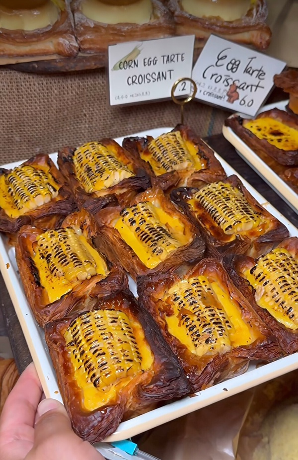 台北晶華酒店快閃限定：Teddy Beurre House 炙烤玉米可頌蛋塔，鹹甜層次風味推薦