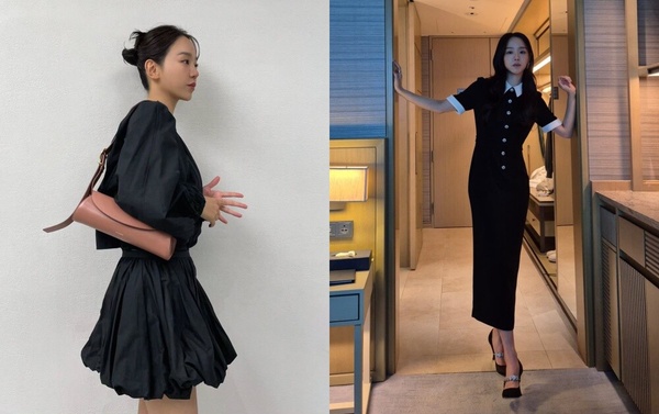 《莎拉的真偽人生》申惠善私服穿搭技巧3：百搭色「黑色」視覺顯瘦