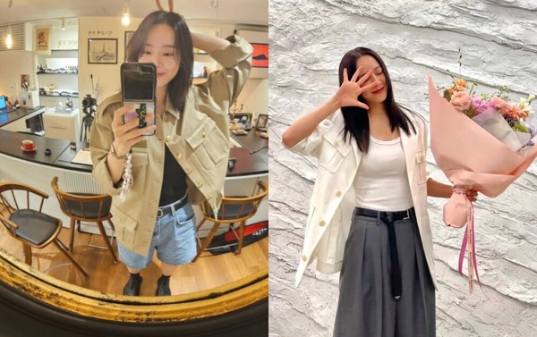 《莎拉的真偽人生》申惠善私服穿搭技巧4：皮帶提升比例與精緻度
