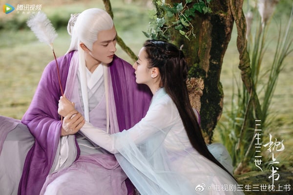 因為《三生三世十里桃花》大火，後續迪麗熱巴、高偉光的愛情線又另外拉出來續拍《三生三世枕上書》，是同一個作者的作品。平心而論，《枕上書》的出圈度沒有《十里桃花》高，但因著迪麗熱巴、高偉光的CP效應，還是有許多觀眾喜愛。