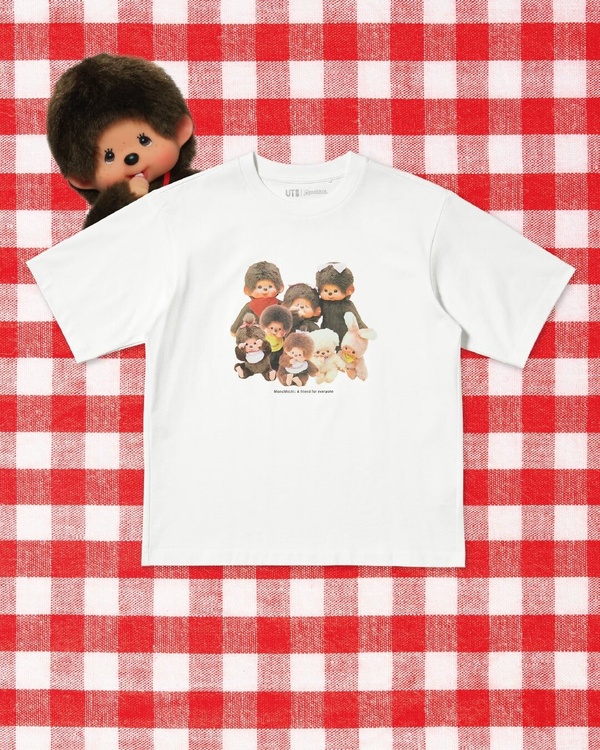 Lisa也愛的蒙奇奇來了！UNIQLO UT Monchhichi聯名系列5月登場，價格與上市時間一次看
